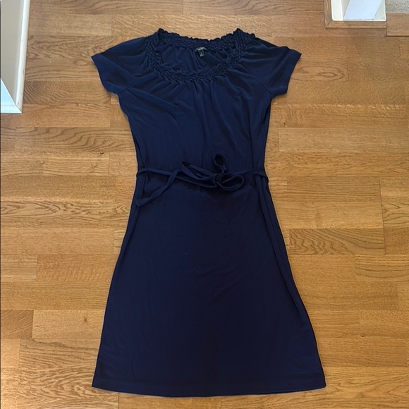 Talbots Dresses & Skirts - Talbots Blue Dress Cap Sleeve